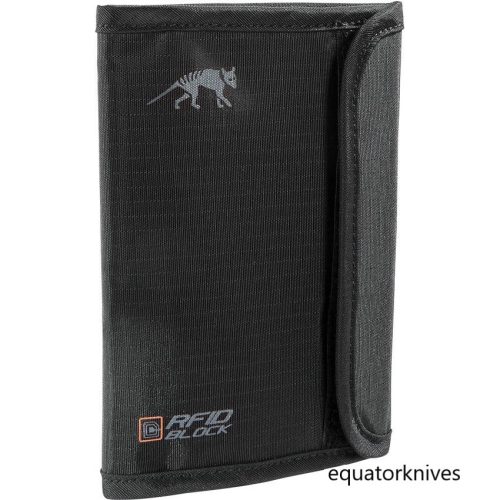 TT7549040 Tasmanian Tiger Passport Safe RFID Black