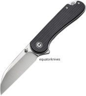 CIVC18062AF3 Civivi Elementum Linerlock Black Micarta