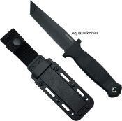 DEM09646 Demko Armiger 4 Fixed Blade Tanto 80CrV2 Carbon Steel