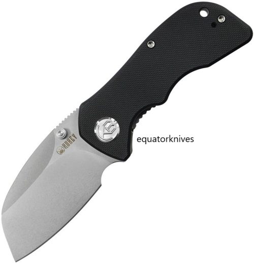KUB180A Kubey Karaji Linerlock Sheepfoot Black D2