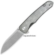QS140F1 QSP Knife Otter Linerlock Denim Micarta
