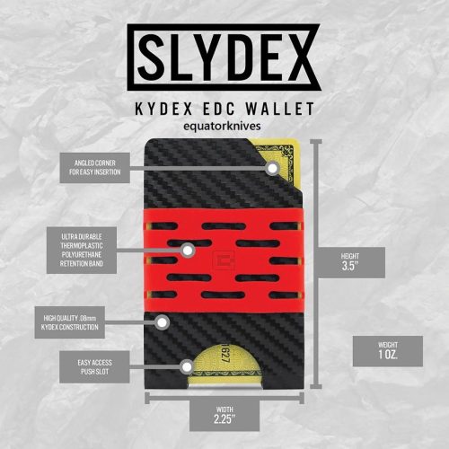 CLP078 Clip & Carry Slydex Kydex Wallet