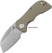 KUB180B Kubey Karaji Linerlock Sheepfoot Tan