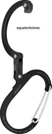 QLIP14010 Heroclip Large Stealth Black