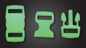 RG1340 Atwood Rope MFG Paracord Buckle Glow per piece