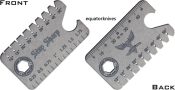 ACN001 Audacious Concept Dog Tag 3.0 Anglefinder Multi-tool Stonewash
