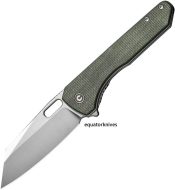 CIVC230602 Civivi Nugz Linerlock Green Micarta
