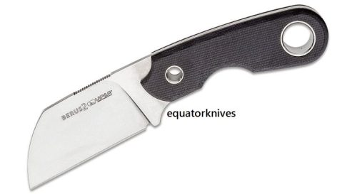 VT4014CB Viper Berus 2 Fixed Blade Black Canvas Micarta Handles