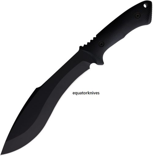 SBSL007BK Spartan Blades Kukri Black Oxide Coated 1095 Cro-Van Carbon Steel Full Tang