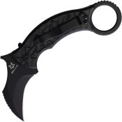 FOX802CG10 FOX Tribal K Karambit Linerlock CF Bohler N690