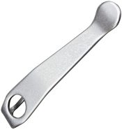 LNWRSDSW LynchNW Spyderco Standard Clip Wire Stonewash Titanium CL-WRE-STO