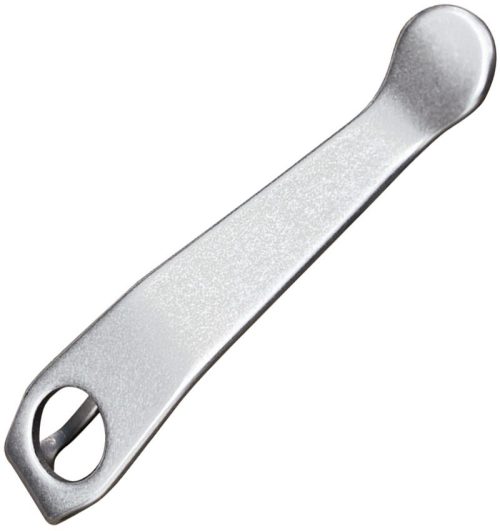 LNWRSDSW LynchNW Spyderco Standard Clip Wire Stonewash Titanium CL-WRE-STO