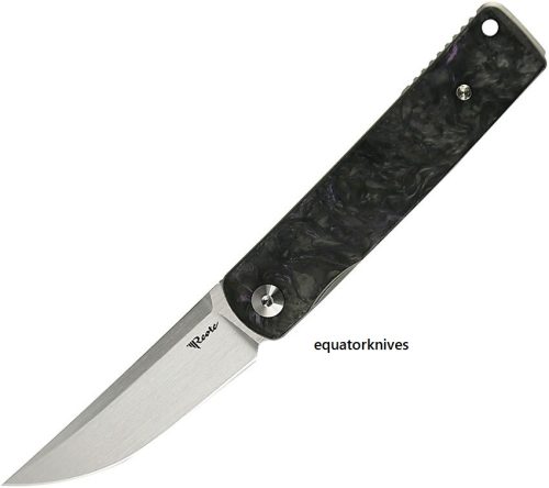 REA156 Reate Knives Bushido Linerlock DarkMaPur Bohler M390