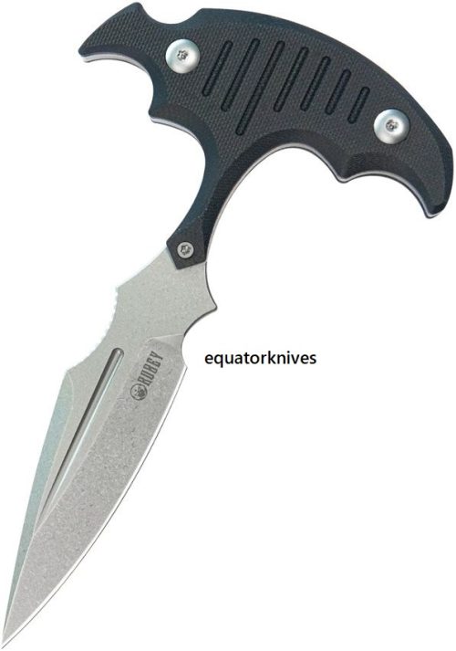 KUB242A Kubey Medusa Push Dagger Black