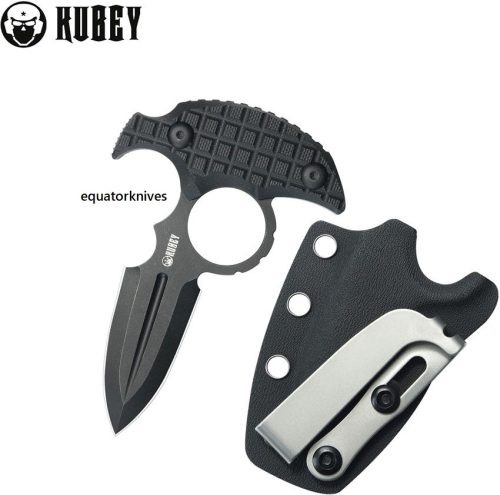 KUB403B Kubey Cavy Push Dagger Black BSW