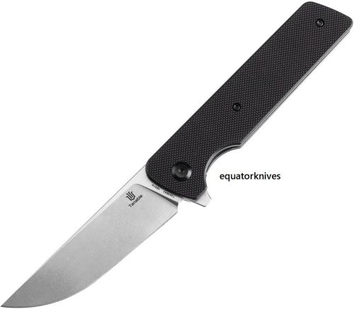 T2038A1 Tenable Knives Anomaly Linerlock Black G10