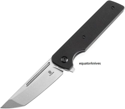T2038T1 Tenable Knives Anomaly Linerlock Black G10