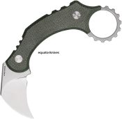 VOSD0201 Vosteed Dirty Girl Fixed Blade Green
