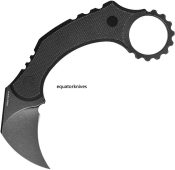 VOSD0202 Vosteed Dirty Girl Fixed Blade Black