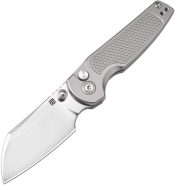 ATZ1871GGY Artisan Cleo Button Lock Titanium