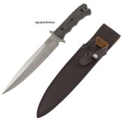 TTKP8 Tassie Tiger Knives P8 Pig Sticker Black D2 Satin Finish
