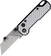 HTK02WHT Hightron Vector Utility Button Lock White Carbon Fiber