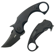 KUB439F Kubey Jaw Karambit Linerlock Black