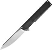 OKNAIONBLK Oknife AION Linerlock Black G10