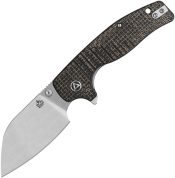 QS163C1 QSP Knife Chefmaster Linerlock Brown Micarta